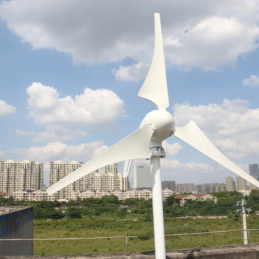Latest Design 3000W5000W Windmill 12v 24v New Energy 6 Blades Horizontal Wind Turbine Generator Free MPPT Controller For Homeuse by 54Grid - Renewable Energy Store
