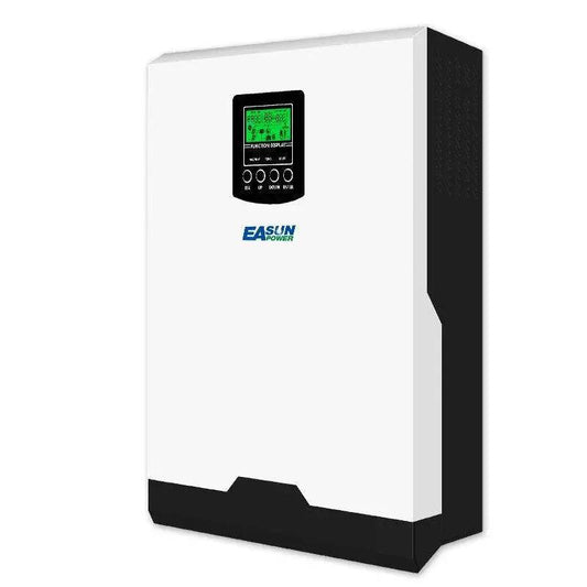 Solar Inverter 5KW Output Pure Sine Wave 220VAC Solar Charge Controller With 60A AC Charge 50A PWM 48V - 54Grid - Renewable Energy Store