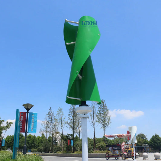 FLTXNY New Energy Windmill 300W/400W/600W/1000W 12V 24V 48V 96V Vertical Wind Turbine Generator High Efficiency Low RPM by 54Grid - Renewable Energy Store