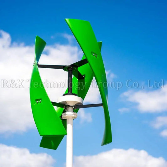 Wind Generator Power Turbine Vertical 400w Charge Controller 12v/24v 3 Blades - 54Grid - Renewable Energy Store
