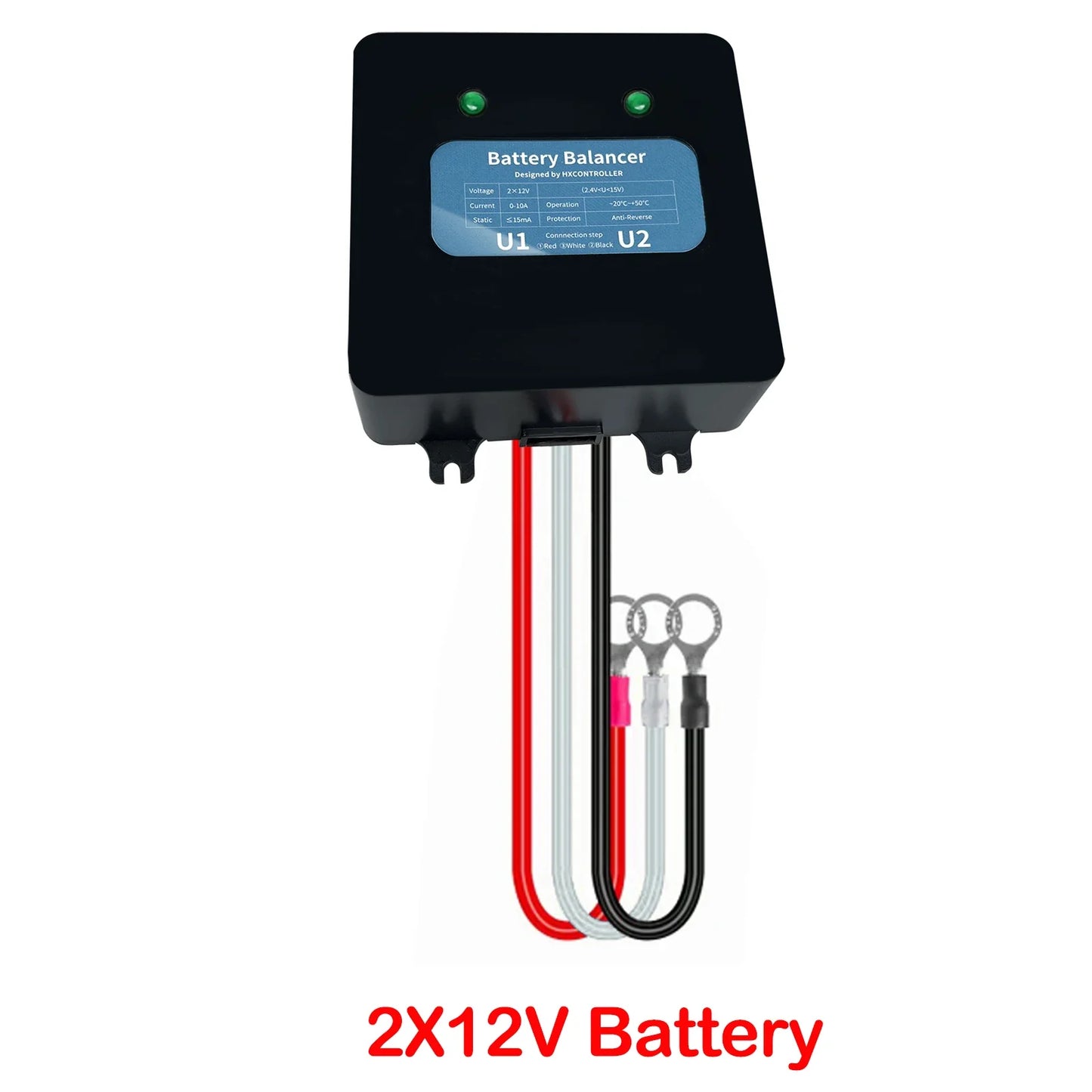4x 12V Battery Equalizer 48V Voltage Balancer for Solar Systems by 54Grid - Renewable Energy Store