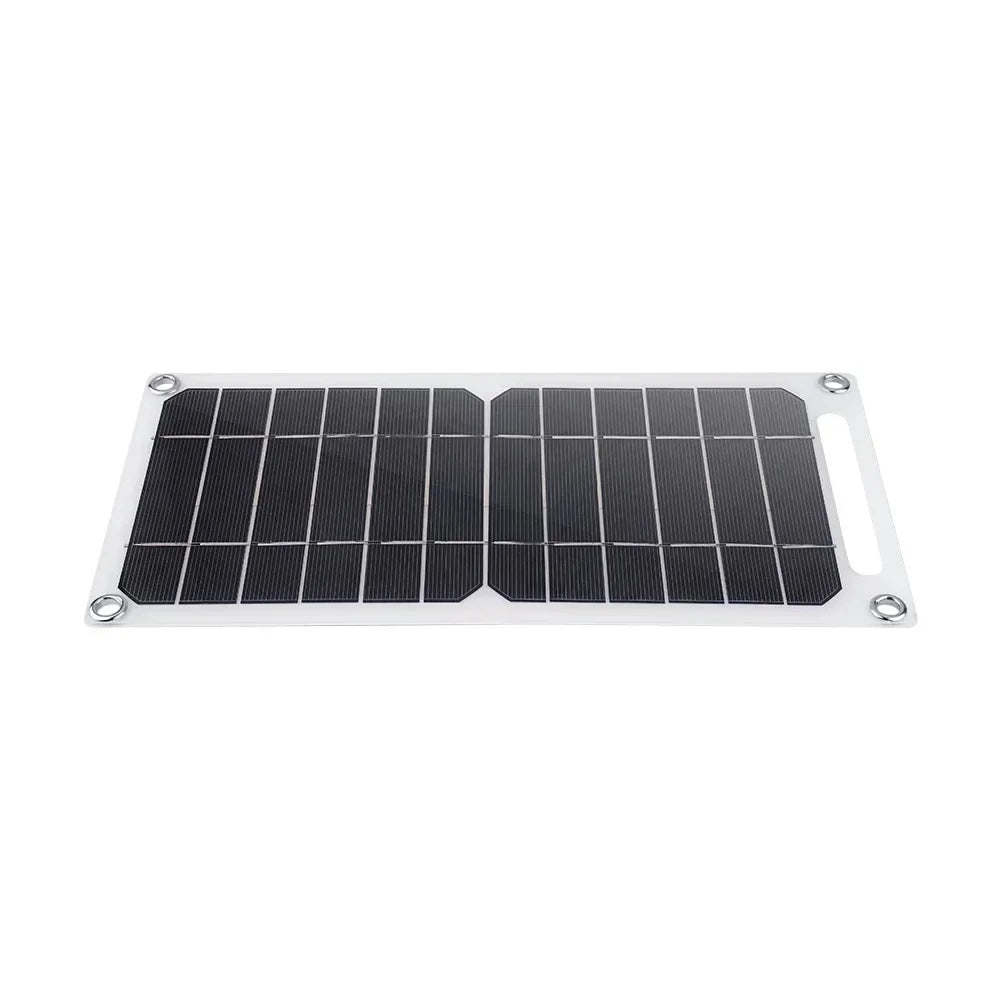 Wholesale Solar Panel 1-14pcs USB Waterproof Outdoor Hiking Camping Portable Battery Mobile Phone Charging Bank Charging Panel