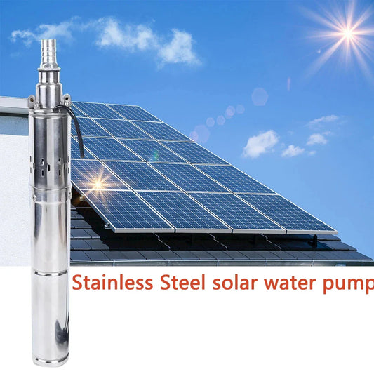750W Solar Deep Well Pump 100M Max Head With Controller by 54Grid - Renewable Energy Store