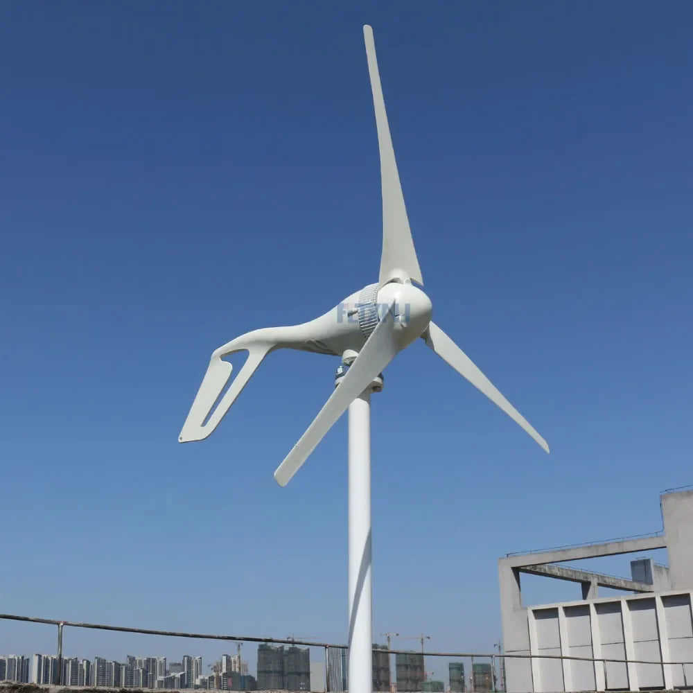 FLTXNY Wind Generator Portable 600W 800W 1000W Alternative Energy Windmills Alternateur 12V 24V 48V Wind Turbine For Home Use by 54Grid - Renewable Energy Store