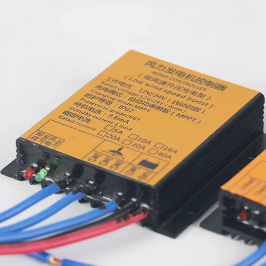 Wind Speed Controller Adjustable MPPT 100-1000W 12v/24v AUTO 48V Low Wind Speed Boost Water Proof High Heat Dissipation Design by 54Grid - Renewable Energy Store