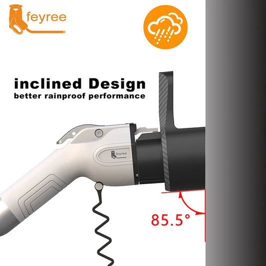 feyree EV Charger Holder Holster Dock For Electric Vehicle Type1 J1772 Connector Charging Cable Extra Protection Leading Wallbox by 54Grid - Renewable Energy Store