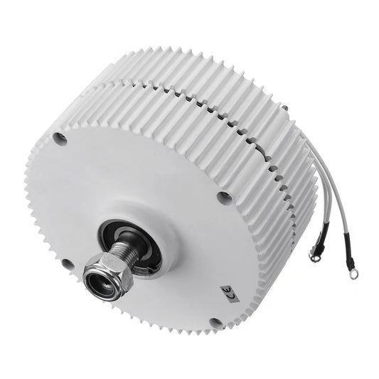 Emergency Generator 12V 24V 48V 300W~600W 3 Phase Gearless Permanent Magnet AC Alternators For Wind Water Turbine Diesel Engine by 54Grid - Renewable Energy Store