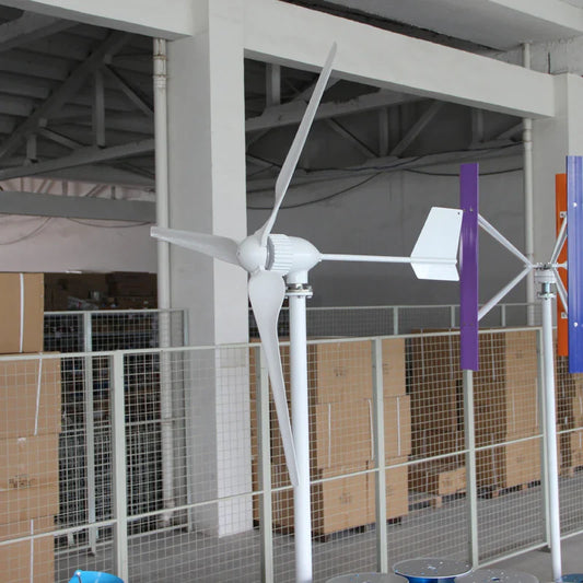 Horizontal Wind Turbine 3K to 5K With MPPT Charger Controller or Off Grid Inverter by 54Grid - Renewable Energy Store