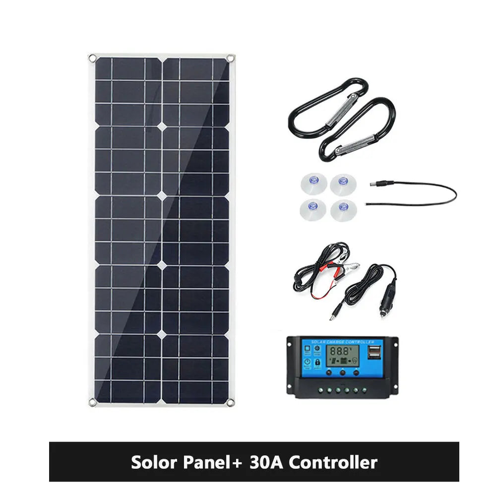 12V Monocrystalline 1200W 18V Flexible Solar Panel Kit For Outdoor Camping by 54Grid - Renewable Energy Store