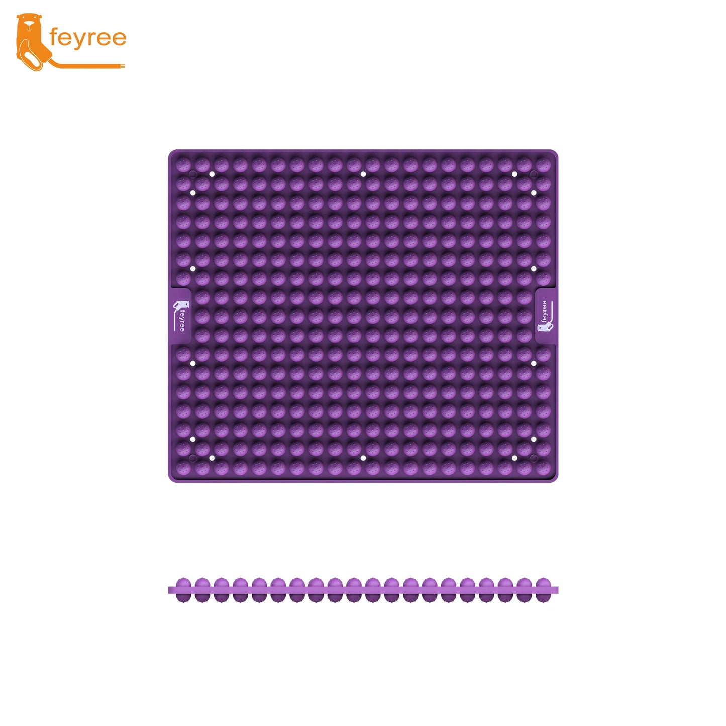 feyree EV Seat Cushion with Air Cell Matrix Design Built-in Negative Ions Silicone Air-Cushion Seat Pad for Electric Vehicles