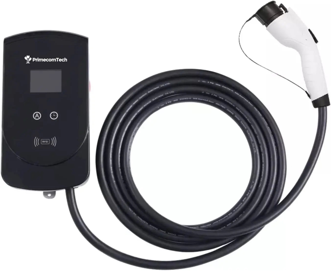 Smart Electric Vehicle Charging Station 220 V for Tesla and All EV Brands 30' Feet Length (25 Feet, NEMA 14-50p) - 54Grid - Renewable Energy Store