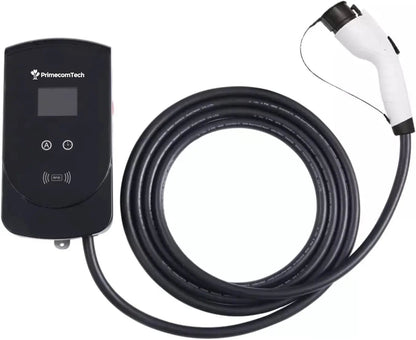 Smart Electric Vehicle Charging Station 220 V for Tesla and All EV Brands 30' Feet Length (25 Feet, NEMA 14-50p) - 54Grid - Renewable Energy Store