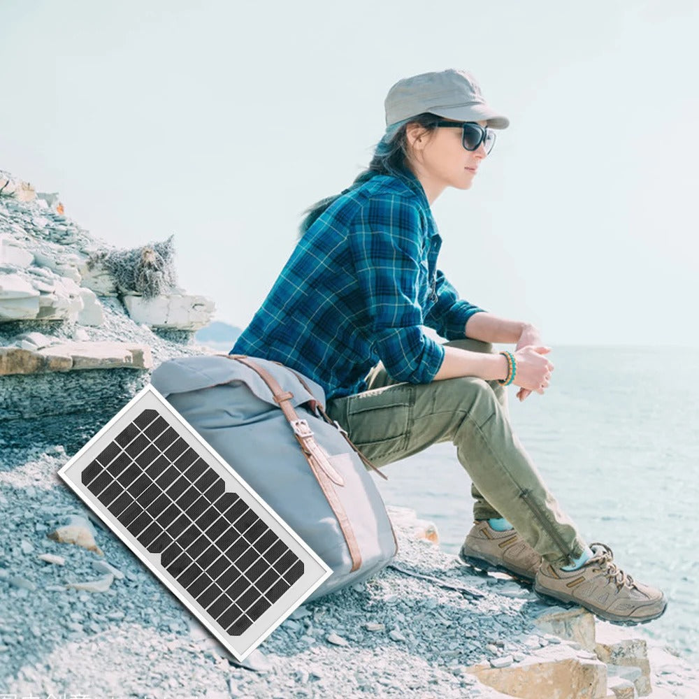 6v 10w Rigid Solar Panel Or 16v For Light Garden Pump Surveillance Camera Doorbell Lamp Camping 12v Battery Diy Power Charger by 54Grid - Renewable Energy Store