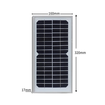 6v 10w Rigid Solar Panel Or 16v For Light Garden Pump Surveillance Camera Doorbell Lamp Camping 12v Battery Diy Power Charger by 54Grid - Renewable Energy Store