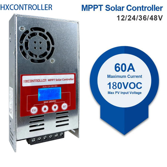 2880W 180VDC MPPT Solar Charge Controller 12V 24V 36V 48V 60A by 54Grid - Renewable Energy Store