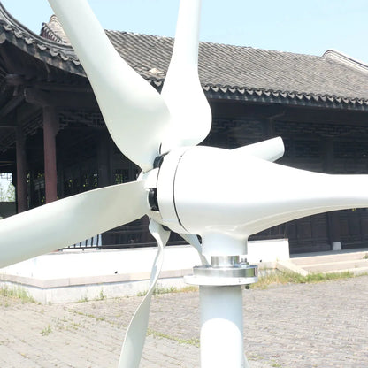 5000W Wind Turbine Generator 5000W Complete Power Supply System Kit 12V 24V 48V Home Appliance With Solar Panels by 54Grid - Renewable Energy Store