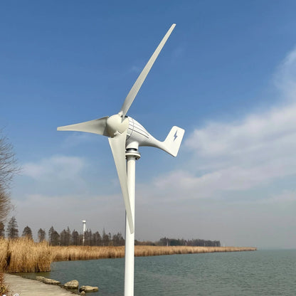 Wind Turbine New Arrival Free Energy 600W 800W 3 5 Blades Windmill 12V 24V Wind Power Generator For Home use by 54Grid - Renewable Energy Store