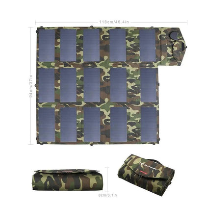 Portable Solar Charger ALLPOWERS 100W Foldable Solar Panel - 54Grid - Renewable Energy Store
