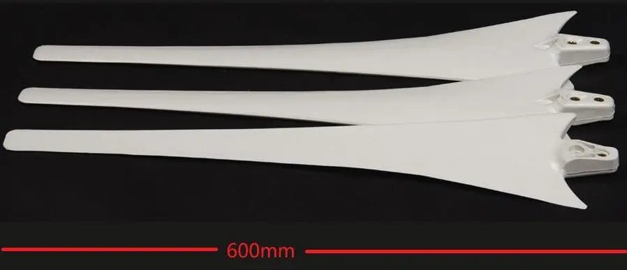 Power Energy Wind Turbine 400W  Wind Blade for Accessories 600mm/650mm White Color Nylon Fber Blade - 54Grid - Renewable Energy Store