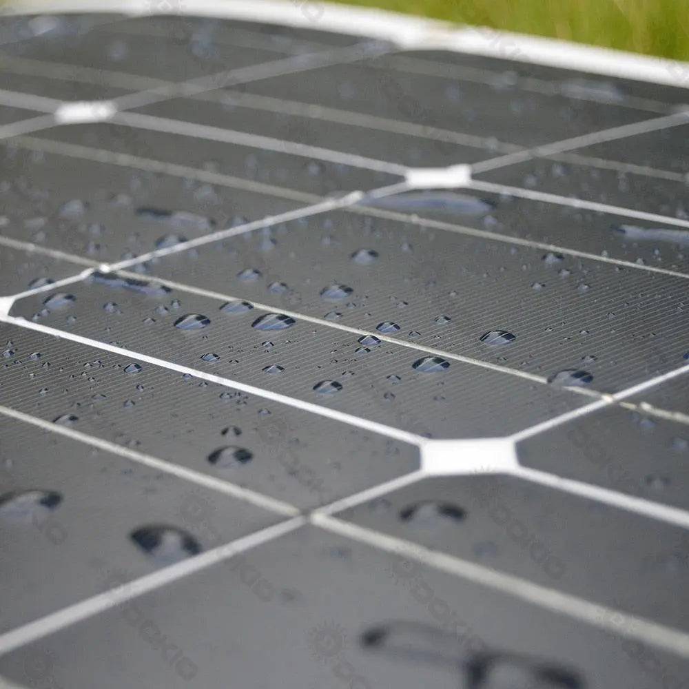 Solar Panel 100W Flexible Monocrystalline Flexible Car/Boat High Quality 12V - 54Grid - Renewable Energy Store