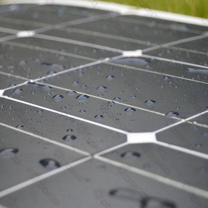 Solar Panel 100W Flexible Monocrystalline Flexible Car/Boat High Quality 12V - 54Grid - Renewable Energy Store