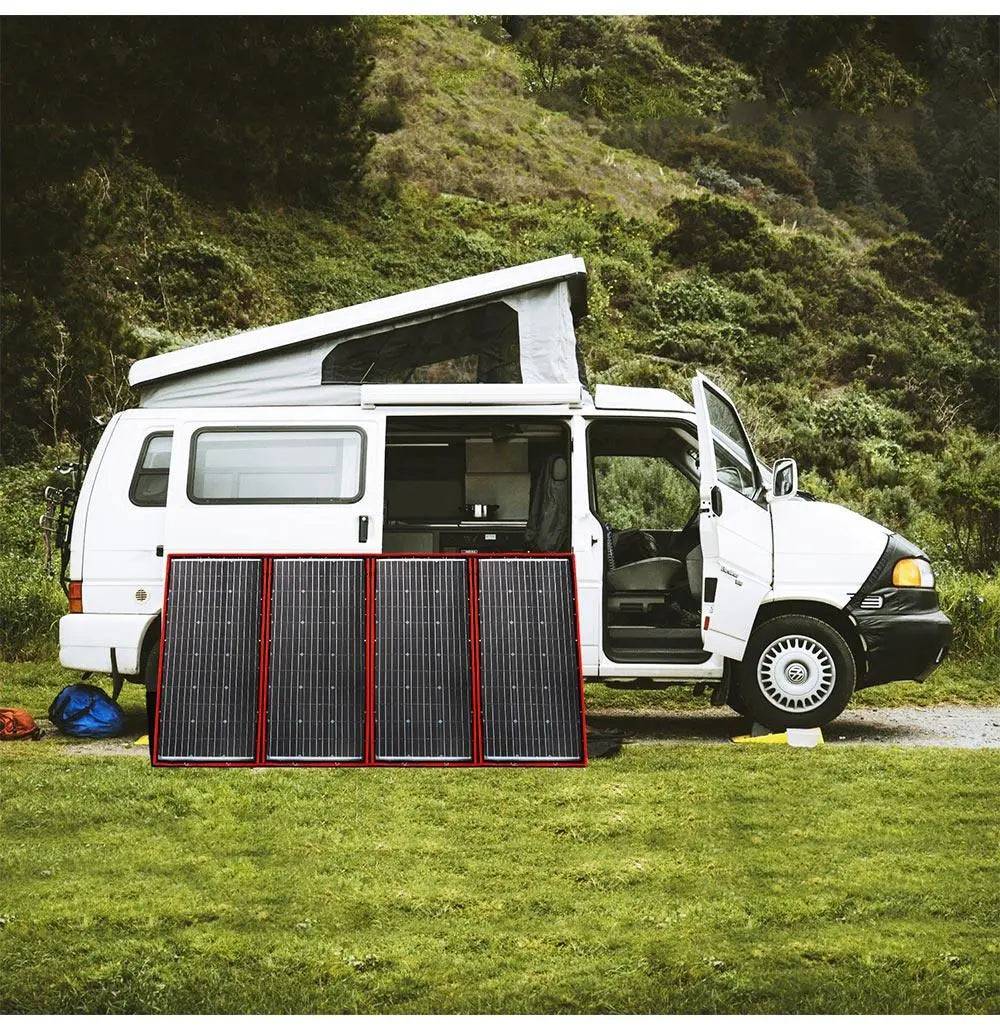 Solar Panel Flexible 300 W Monocrystalline 12V/18V High Efficience Foldable Portable Powerbank for Camping Boat/Car - 54Grid - Renewable Energy Store