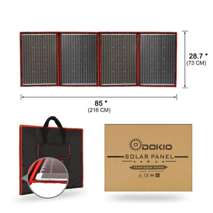 Solar Panel 200 W Flexible USB  18 V 36V for Boats/Out-door Camping Charge 12V - 54Grid - Renewable Energy Store