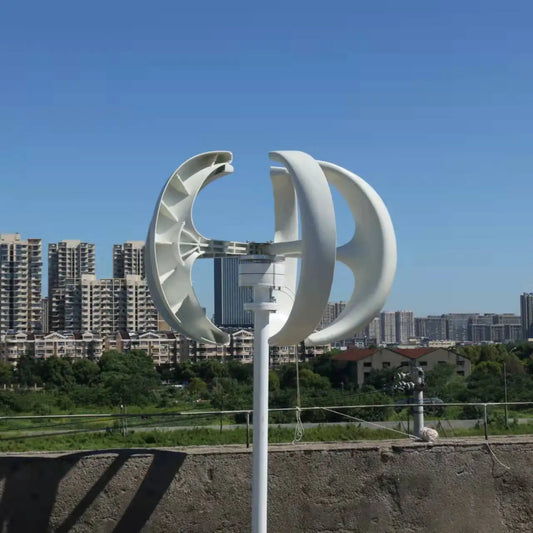 Wind Power Turbine 300W/400W Vertical Windmill Generator 12V/24V With MPPT Charge Regulator Quite And Efficient by 54Grid - Renewable Energy Store