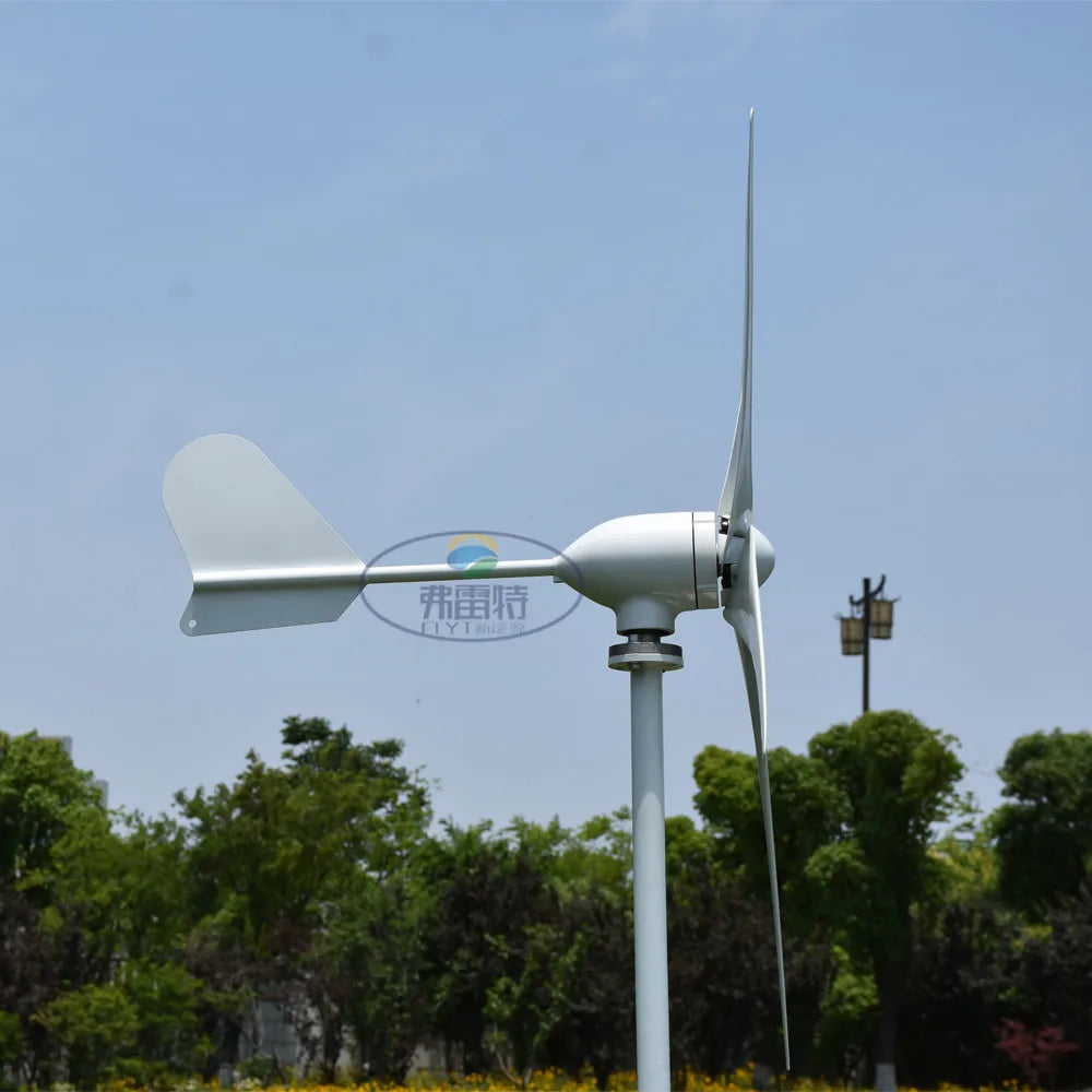 Free Energy 10000W 12V 24V 48V Volt Horizontal Wind Turbines Wind Generator Power Windmill With MPPT Controller by 54Grid - Renewable Energy Store