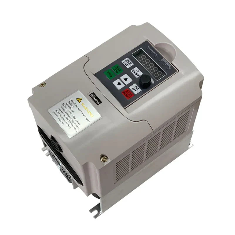 220v 5.5kw VFD Variable Frequency Drive Inverter / VFD1HP or 3HP Input 3HP Output Motor CNC spindle Driver spindle speed control by 54Grid - Renewable Energy Store