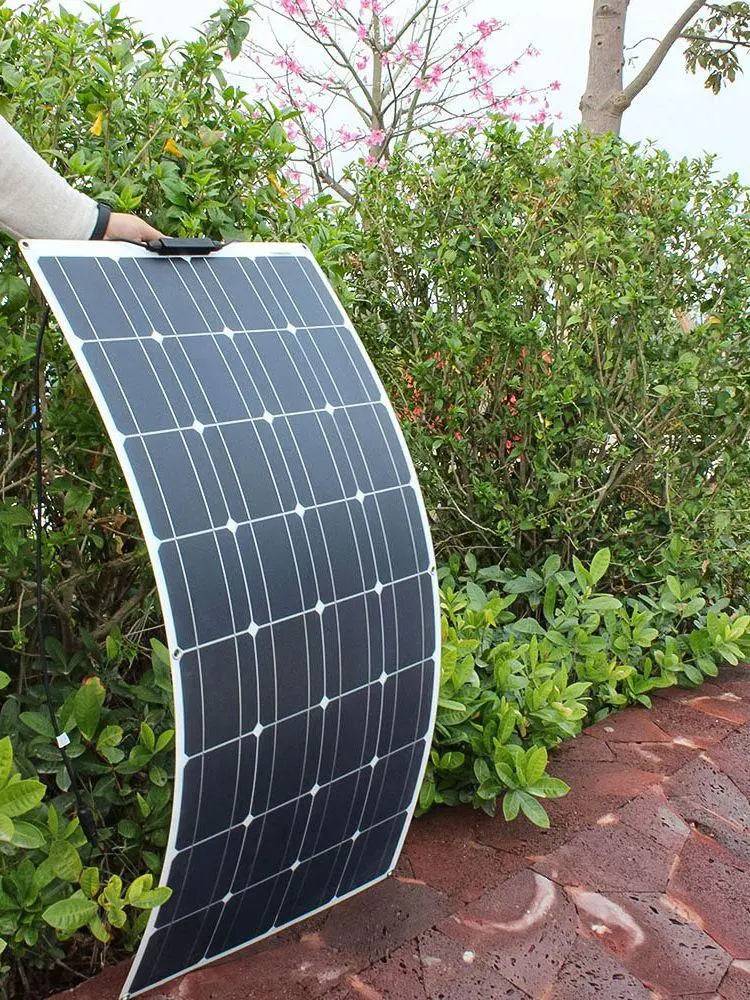 Solar Panel High Efficiency 100w 500w Charger Portable 12v 24v Battery Controller System Flexible Set Camping Power Bank - 54Grid - Renewable Energy Store
