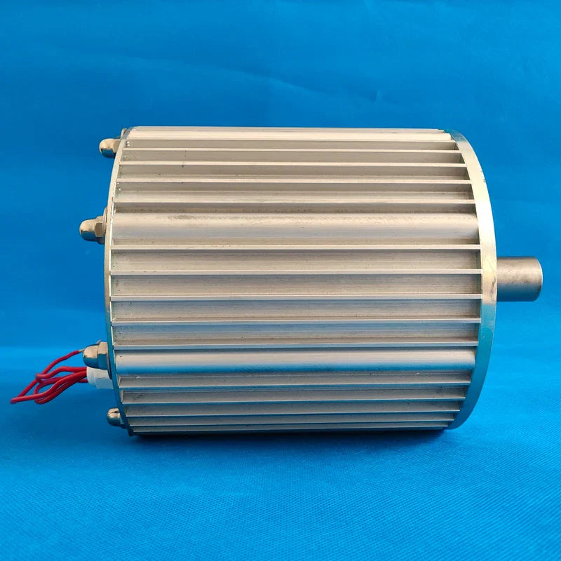 1000W 2000W 12V 24V 48V 3 Phase Gearless Permanent Magnet Generator With Free Controller Use For Wind Turbine Water Turbine by 54Grid - Renewable Energy Store