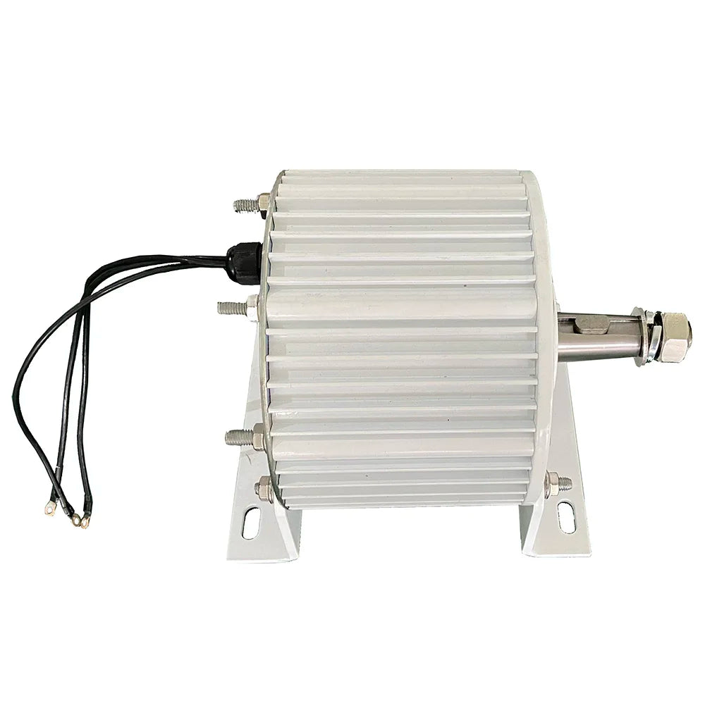 1000W 2000W 12V 24V 48V 3 Phase Gearless Permanent Magnet Generator With Free Controller Use For Wind Turbine Water Turbine by 54Grid - Renewable Energy Store