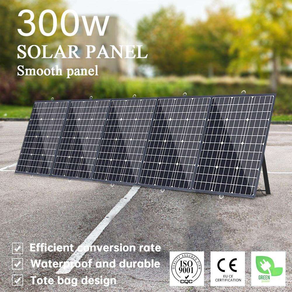 Solar Panel 120/180/240/300 W  Foldable Monocrystalline 12V - 54Grid - Renewable Energy Store