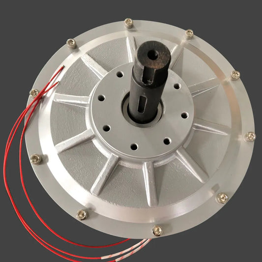 1200RPM Three Phases Coreless Permanent Magnet Generator CE 3000W AC Disc PMG Inner Rotor  Alternator 380V - 54Grid - Renewable Energy Store