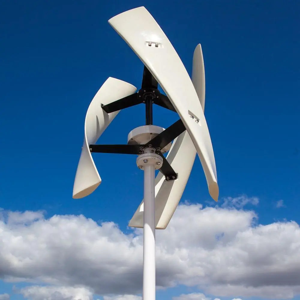 Wind Generator Power Turbine Vertical 400w Charge Controller 12v/24v 3 Blades - 54Grid - Renewable Energy Store