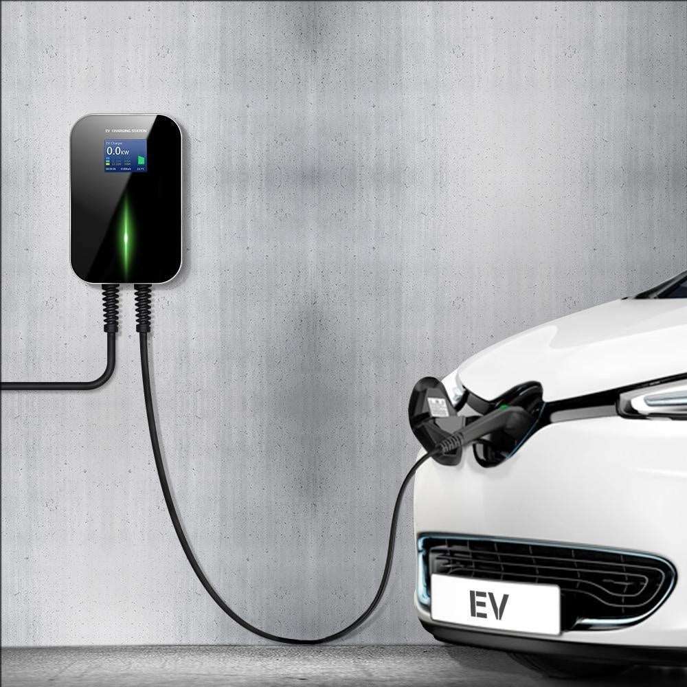 EV Charger (Eletric Car Charger) EVSE Wallbox Charging Station with Cable for Audi / Mercedes-Benz/ Smart Car - 54Grid - Renewable Energy Store
