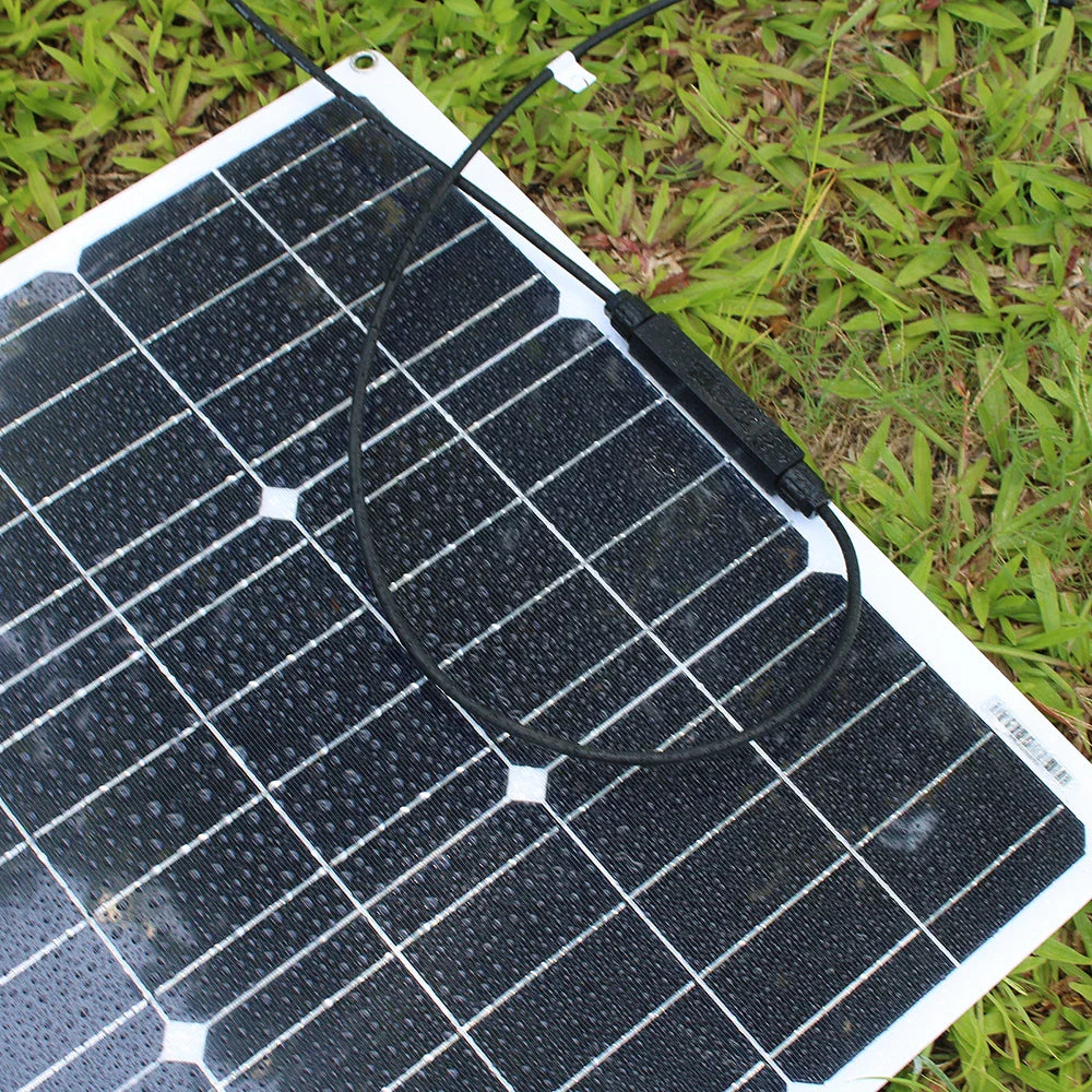 Solar Panel kit 100w 100 Watt 200W 300w 400w Complete Photovoltaic Panels cell 12V 24v Battery Home Car Boat Yacht 54Grid - Renewable Energy Store
