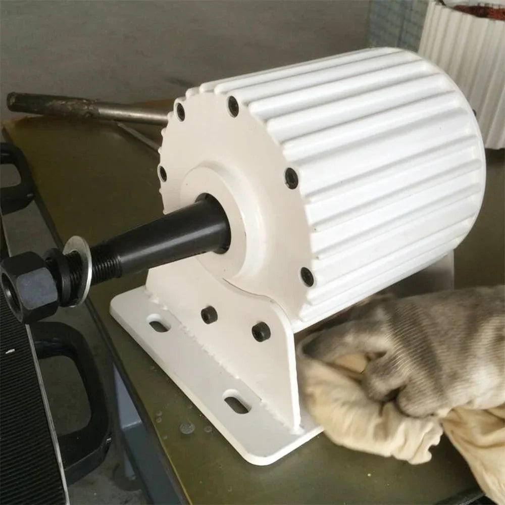 Generator AC Alternators 10KW 24/48/220/380V Gearless Permanent Magnet Low RPM For Wind And Water Turbine Diesel Engine by 54Grid - Renewable Energy Store