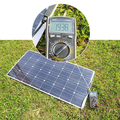 Solar Panel Solar Energy Systems Portable 500/300/200 W Power Flexible  12/24 V Complete Charger Kit  Home - 54Grid - Renewable Energy Store