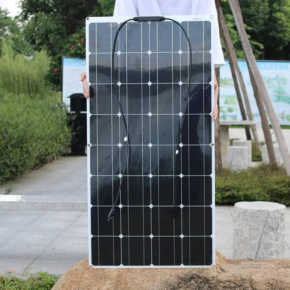 Solar Panel Monocrystalline Charger 500w 300w 200w Energy Systems 12v  Cell Diy  Module Camping Car - 54Grid - Renewable Energy Store
