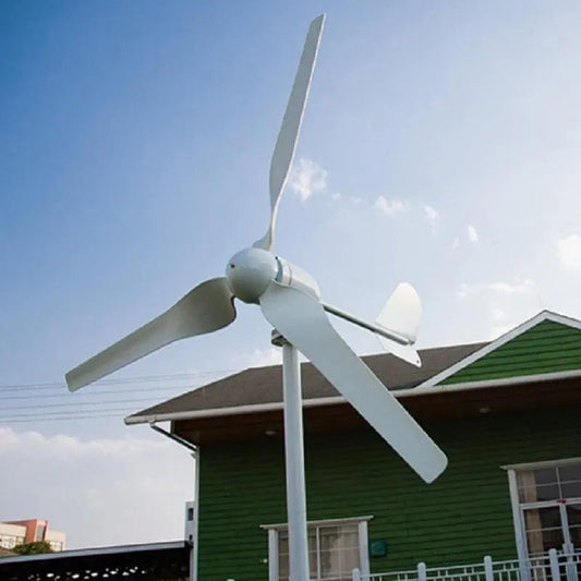 Horizontal Wind Turbine 600W Power Controller 24V/48V Optional  with  for Load Home Lamp  R&amp;X - 54Grid - Renewable Energy Store