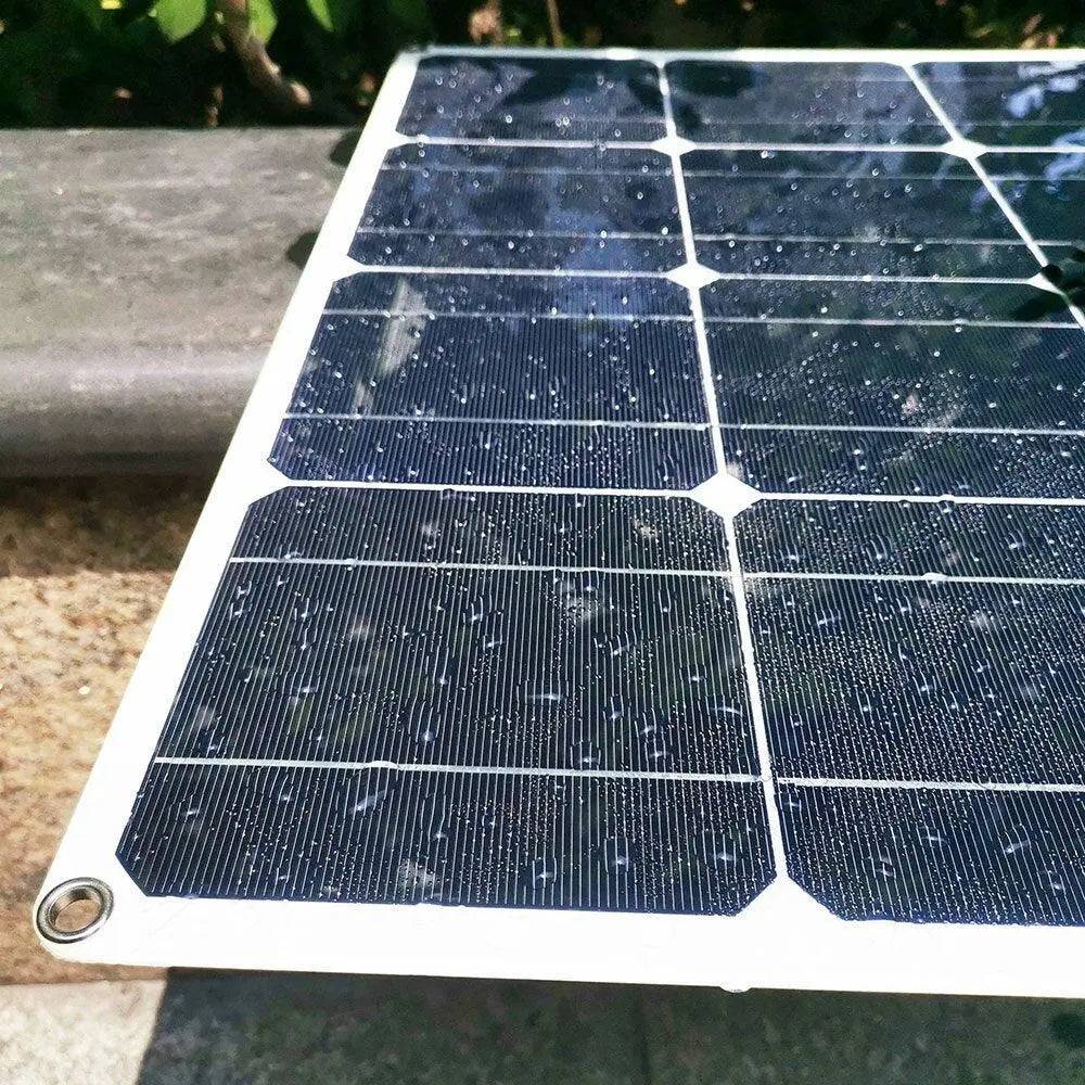 Solar Panel Kit 100/200/300 W Off Grid Flexible 12V Wateproof - 54Grid - Renewable Energy Store