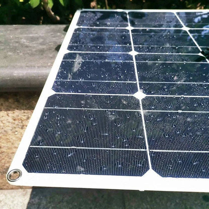 Solar Panel Kit 100/200/300 W Off Grid Flexible 12V Wateproof - 54Grid - Renewable Energy Store