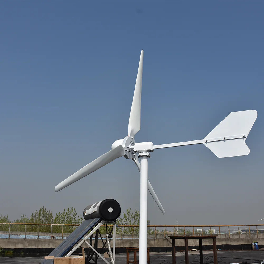 Wind Turbine Energy Windmill 20KW Horizontal Generator Low RPM 220V 380V 600V Farm Home Boat Use - 54Grid - Renewable Energy Store