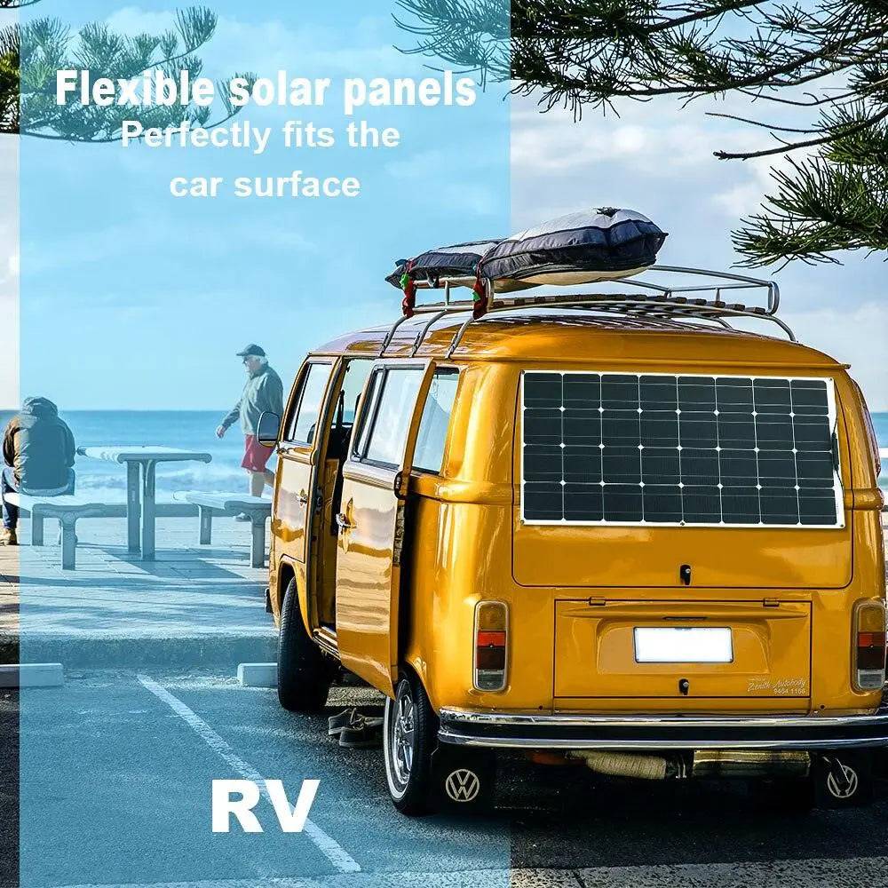 Solar Panel Monocrystalline Charger 500w 300w 200w Energy Systems 12v  Cell Diy  Module Camping Car - 54Grid - Renewable Energy Store