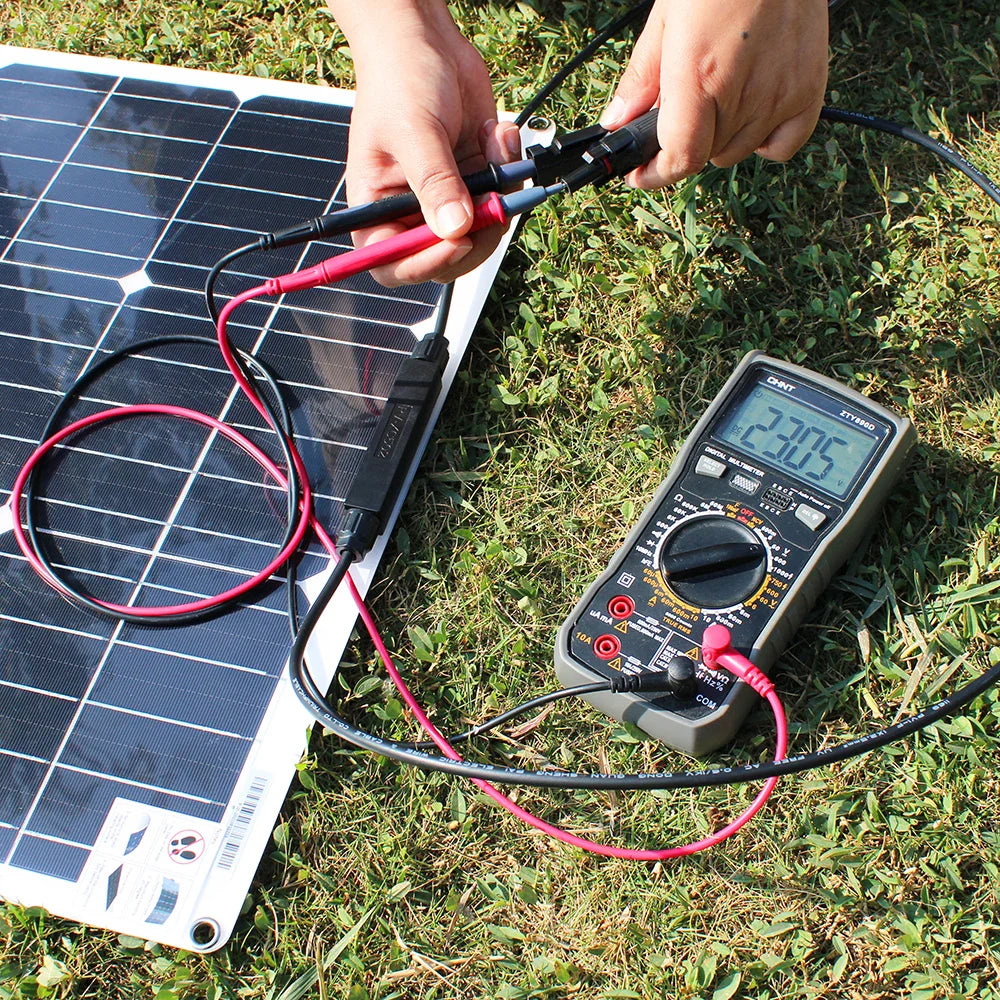 Solar Panel 100w 200w 300w 400w Flexible High Efficiency PWM 12V/18V/24V Battery Charger  Controller Solar Kit for Boat/Car/Home - 54Grid - Renewable Energy Store