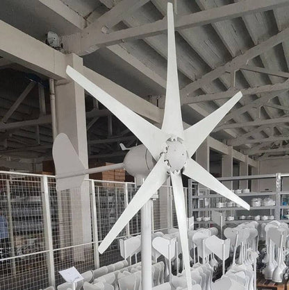 Wind Turbine Generator 500W Horizontal 12/24/48V With Waterproof Charger Controller - 54Grid - Renewable Energy Store