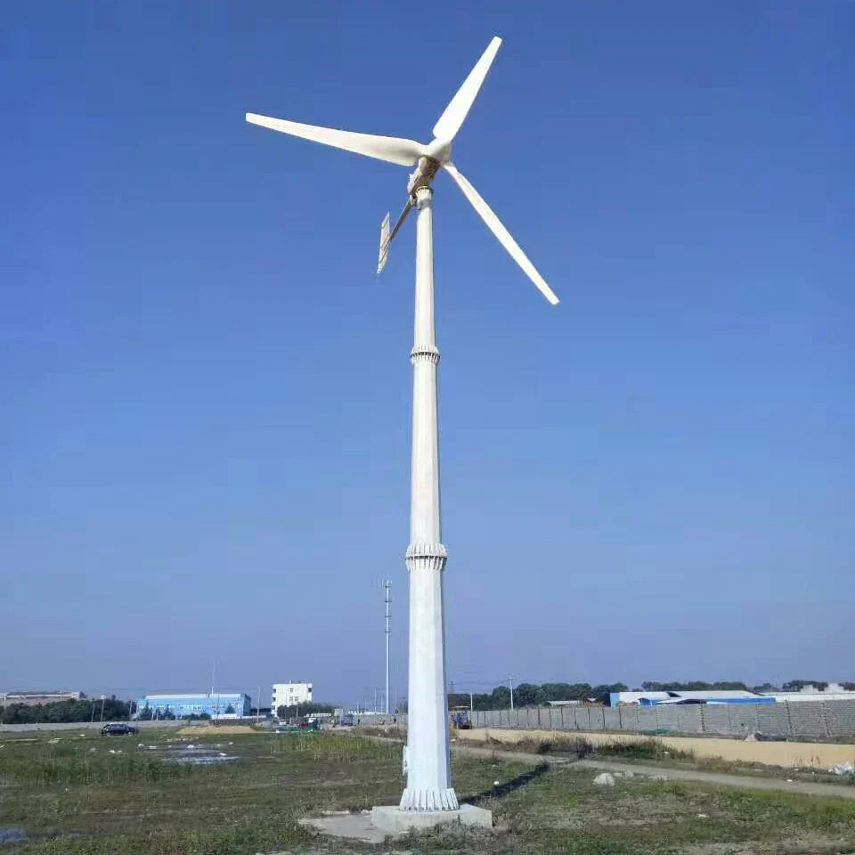Wind Turbine 20KW Horizontal  Power Generator 220V/380V  Wind Mill Yawing Home Use, Grid Tie / Off-Grid Use - 54Grid - Renewable Energy Store