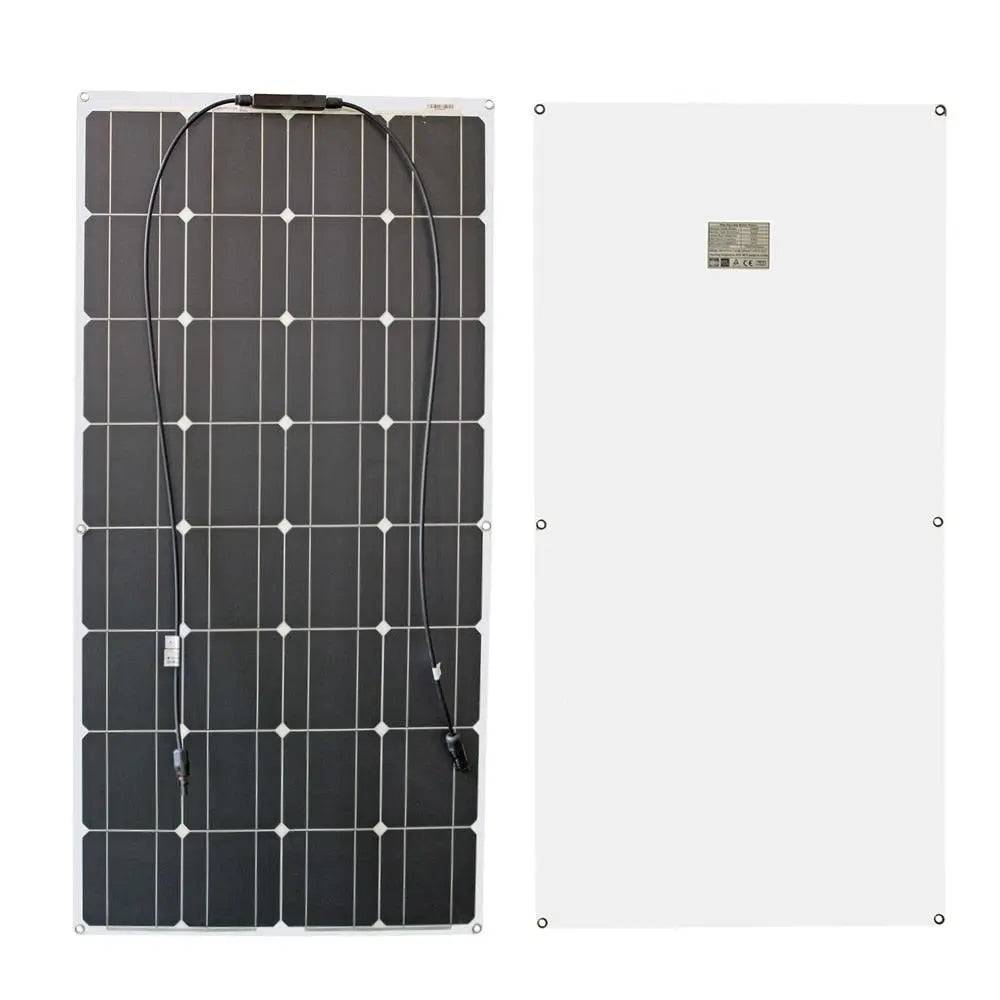 Solar Panel System Kit Flexible 200w 300w Diy Portable Energy Set 12v 18v 24v Home /Battery Power Charger - 54Grid - Renewable Energy Store